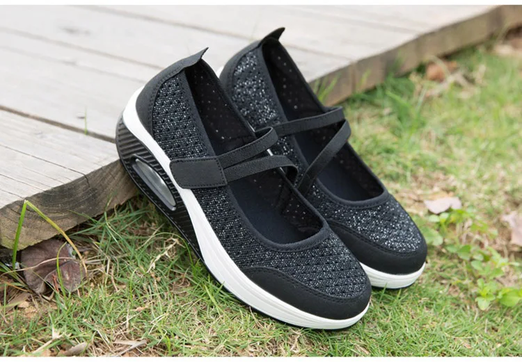 RS 8023 Breathable Summer Autumn Women Flats Shoes -3