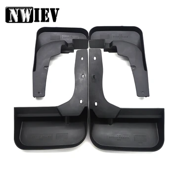 

NWIEV Car-styling Front Rear Mudguards For Toyota Highlander Kluger 2011 2012 2013 Mudflaps 1Set/4Pcs Fenders Accessories