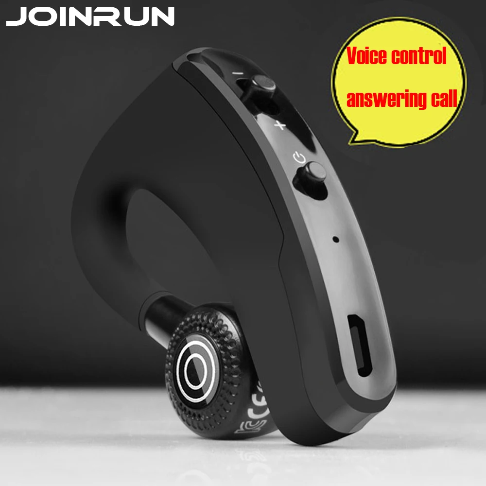 

V9 Bluetooth Earphone Wireless Voice Control Music Sports Handsfree Bluetooth Headset Headphones Noise Cancelling Headset