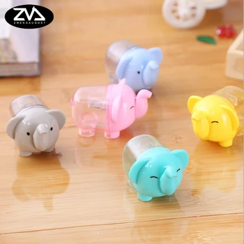 

1X Creative kawaii elephant Pencil Sharpener Cartoon Kawaii Stationery Pencils School office supplies Gift Free shipping