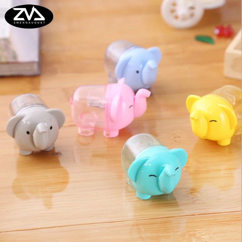 1X креативная точилка для карандашей kawaii elephant Мультяшные кавайные канцелярские