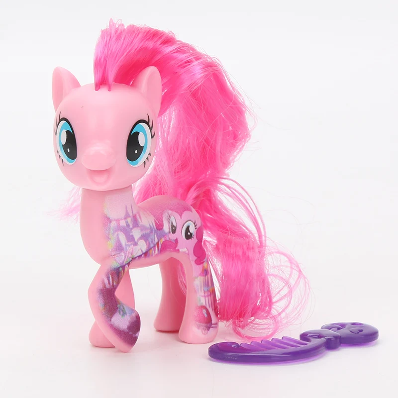 8 см игрушки My Little Pony Дружба это чудо серии юбкой всех цветов радуги Платье