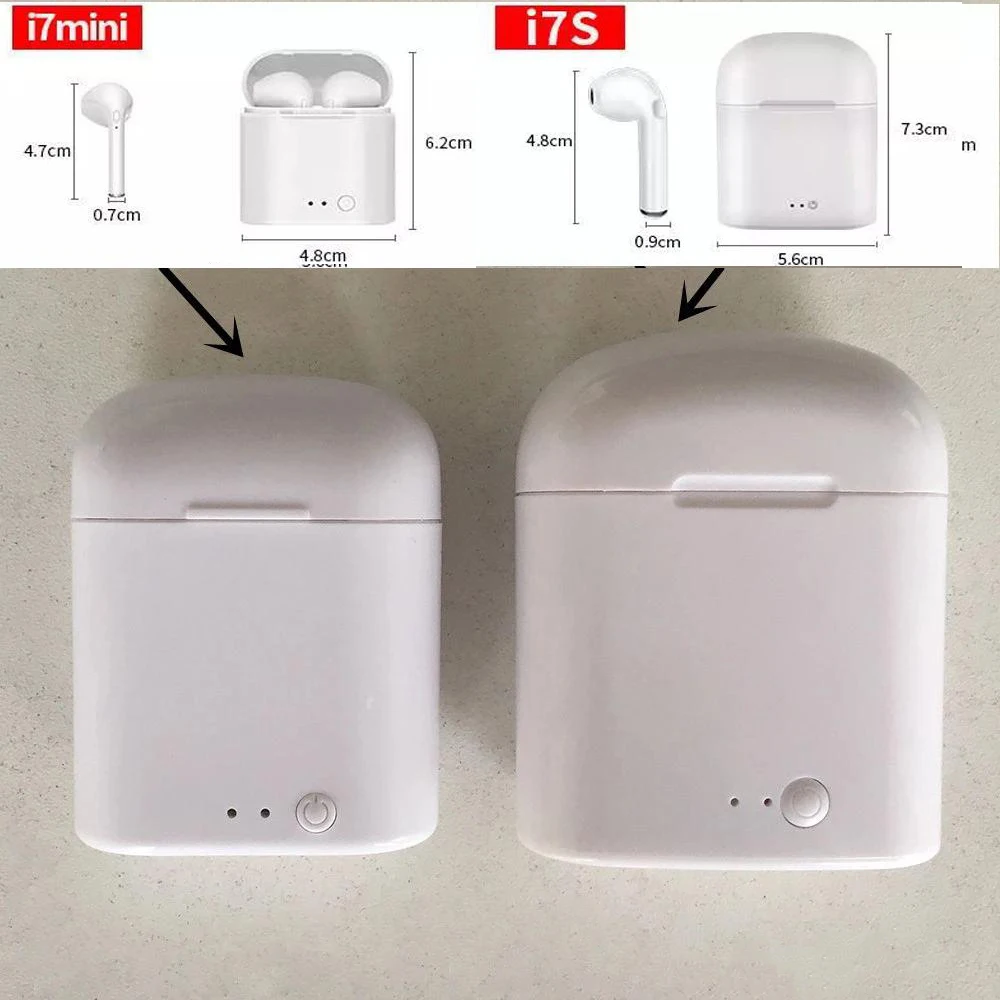 2019 новые I7 мини TWS Bluetooth Двойные наушники беспроводные с микрофоном для IOS Android