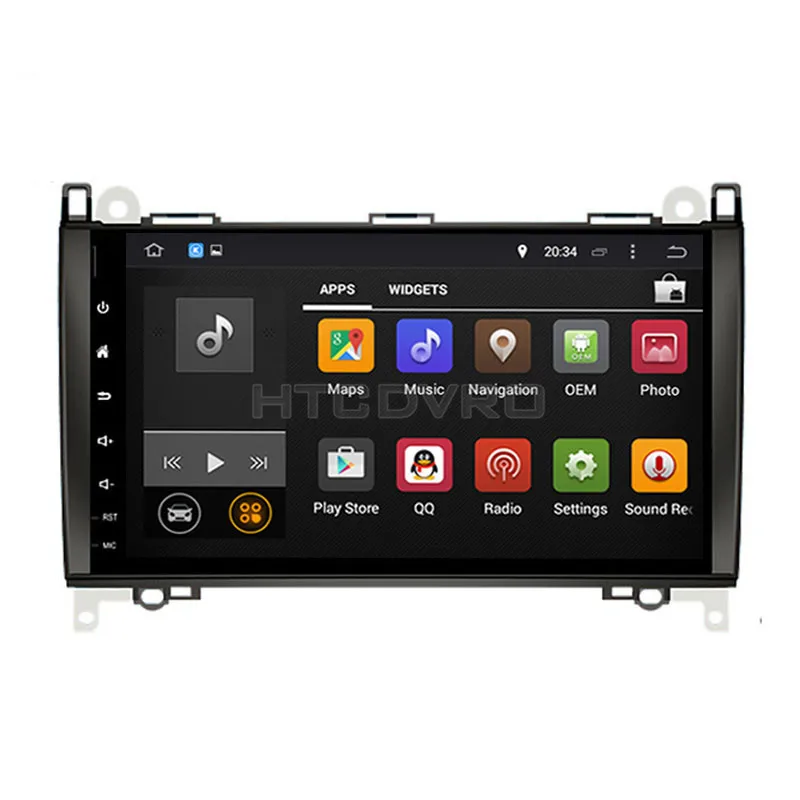 Perfect YMODVHT 9inch Octa Core 4GB+32GB Android 9.0 Car DVD for Benz A class W169/B class W245/Vito/W639/W906/Viano Radio Stereo GPS 3