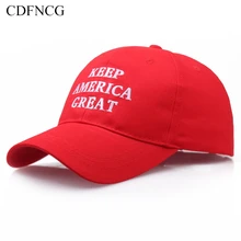 CDF Лето Snapback Поп Бейсболка с вышивкой Trump держать Америку большой уличная красный солнце папа шляпа для мужчин и женщин