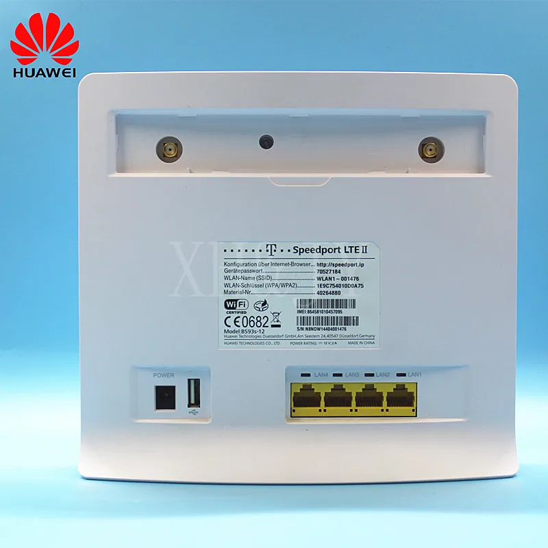 Разблокированный huawei беспроводной маршрутизатор B593 B593s-12 с антенной 4 г LTE Мобильная точка доступа Wi-Fi с sim-картой 4 г беспроводной маршрутизатор PKB310