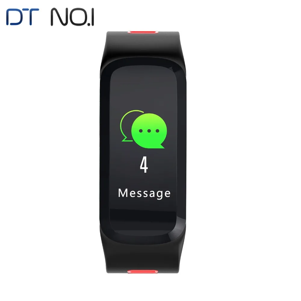 DTNO. I F4 цветные умные браслеты IP68 Удаленная камера браслет Bluetooth 4 0 пульсометр