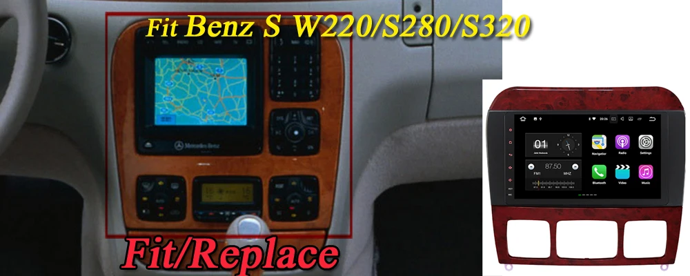 Best Liandlee Android System For Mercedes Benz S Class W220 S280 S320 Radio GPS Nav MAP Navigation HD Screen Multimedia NO DVD Player 10 Best Liandlee Android System For Mercedes Benz S Class W220 S280 S320 Radio GPS Nav MAP Navigation HD Screen Multimedia NO DVD Player 10