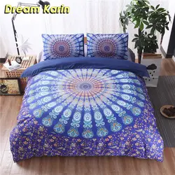Dream Karin домашний текстиль для Взрослых Кровать удобное одеяло набор пододеяльников в богемном стиле 3 шт Твин Полный Королева Король
