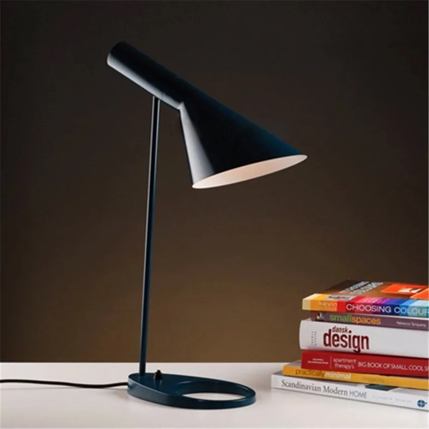

modern Replica Louis Arne Jacobsen E27 Table Lamps for living room Bedroom Option bedside Desk Lamp Cafe Aisle Hall table Lights