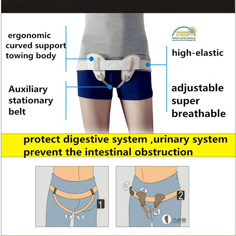 Самая дешевая цена медицинский уход лечение удобный паховой грыжи Пояс Поддержка ферменной скобы