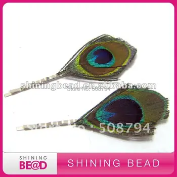 

2014 fashion feather hair clips