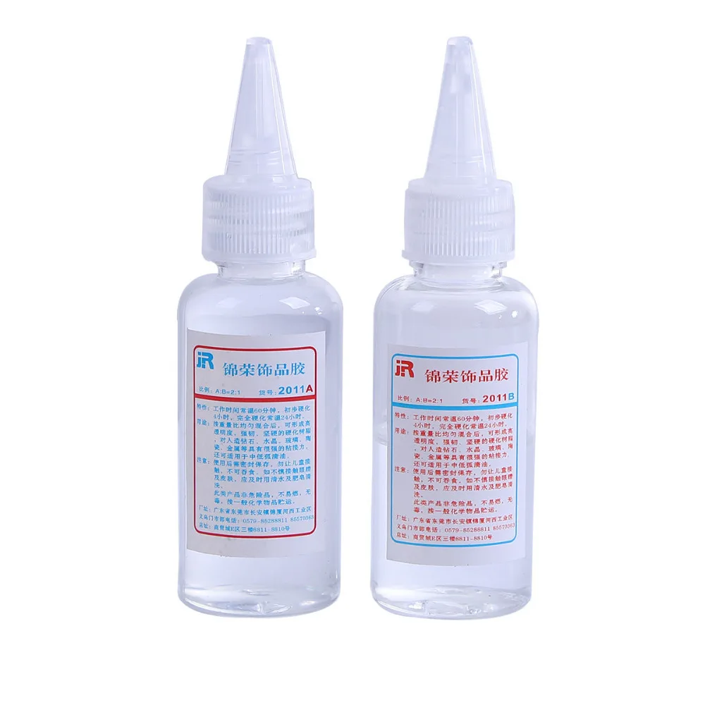 Beli Doreen Kotak Kristal Batal Resin Epoxy Resin AB Lem Putih Untuk Perhiasan Membuat DIY 11.5 cm x 3 cm, 1 Set (Setengah Botol dalam B) 2017 baru Jual Doreen Kotak Kristal Batal Resin Epoxy Resin AB Lem Putih Untuk Perhiasan Membuat DIY 11.5 cm x 3 cm, 1 Set (Setengah Botol dalam B) 2017 baru