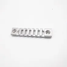 Тактический 7 слотов 95mm ультра легкий Алюминий рельсовый профиль оптический прицел для цевье для винтовки Охота Airsoft