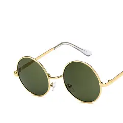 2018 классические круглые очки солнцезащитные очки евро версии Ретро Для Мужчин's Женская мода солнцезащитных очков UV400