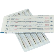 50 шт. Профессиональный Иглы для татуажа 13f одноразовые sterilze 13 плоским лайнер Иглы для татуажа для татуировки Средства ухода за кожей Книги по искусству питания