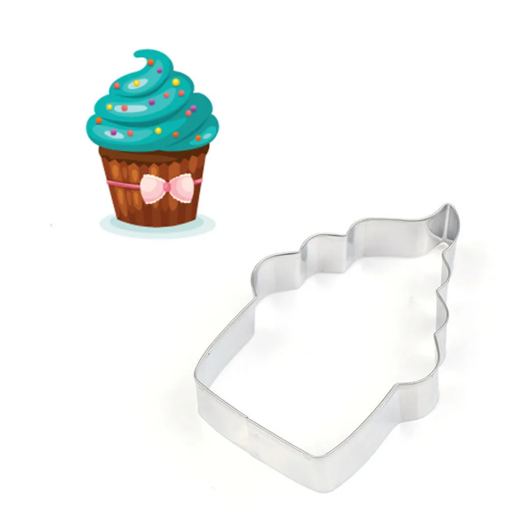DIY кекс в форме мороженого трафареты для печенья и блинов резак для выпечки инструмент для мучных изделий и кексов украшение формы приборы для выпечки