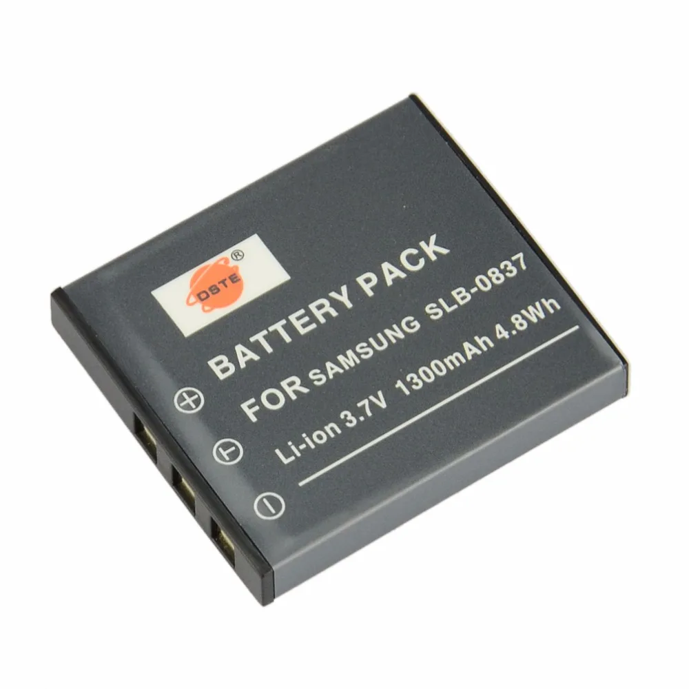DSTE SLB 0837 Rechargeable Battery for Samsung Digimax 1 i5 i6 i50 i70
