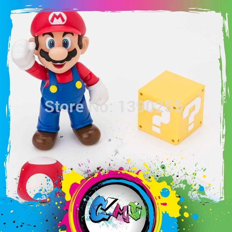 

CMT CMT Datong Super Mario SHF Action Figure Toy SH Figuarts Mario Model With Accessories Set action figure
