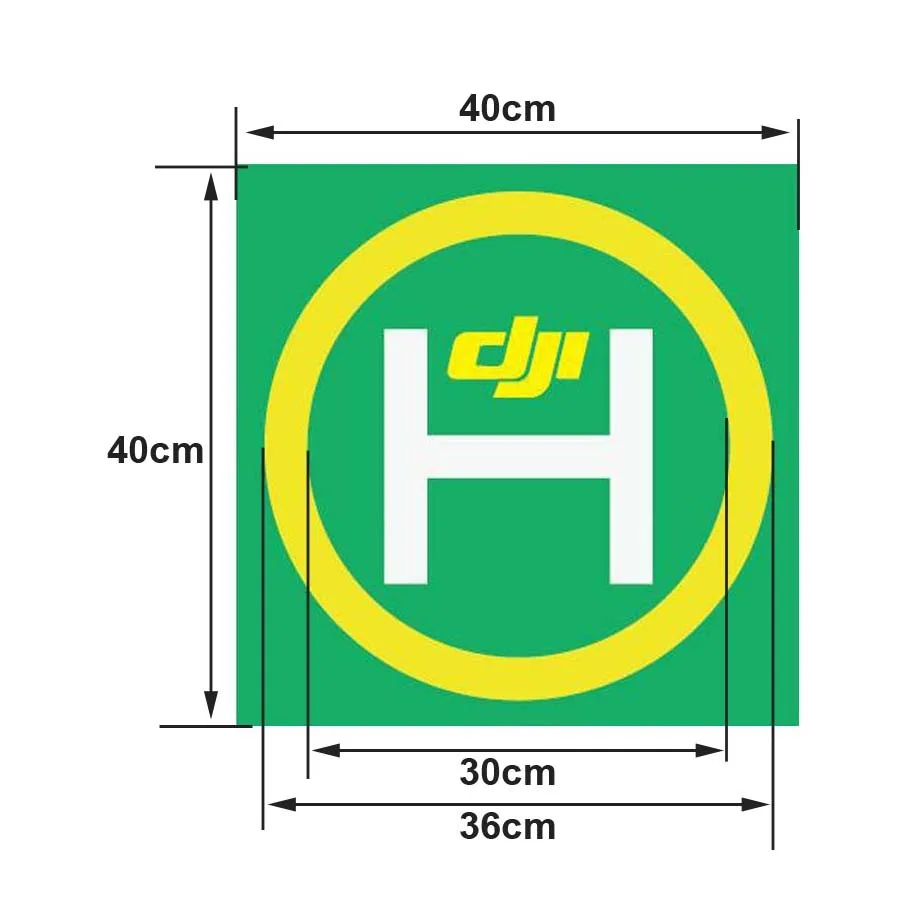DJI Phantom 3 Accessories RC Drone Simple Takeoff Landing Apron Stickers Base Logo Signage For DJI DIY Drone
