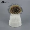 Purchase New Pom Poms Women Winter Hats Casual Beanies Fashion Crochet Knitting Hat Brand Thick Female Cap Hat Bone feminino Wholesale 32834439829