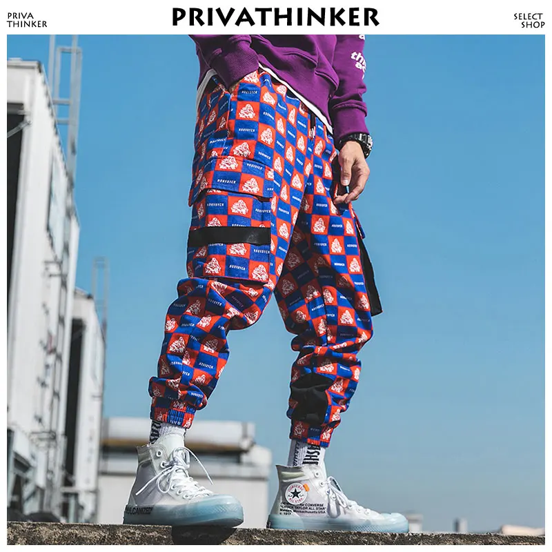 Мужские штаны джоггеры Privathinker с забавным принтом 2020 мужские уличные спортивные в