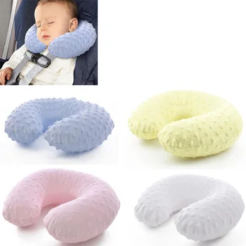 

New removable baby travel inflatable children's cartoon neck pillow u-shape pillow
