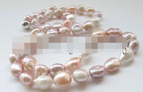 

ddh003768 multicolor baroque keshi reborn freshwater pearl necklace