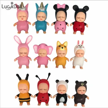 

LUCKDOLL Cute Sleeping Baby Cake Decoration Ornaments Accessories,Girls Toys,Generation,Birthday Gift
