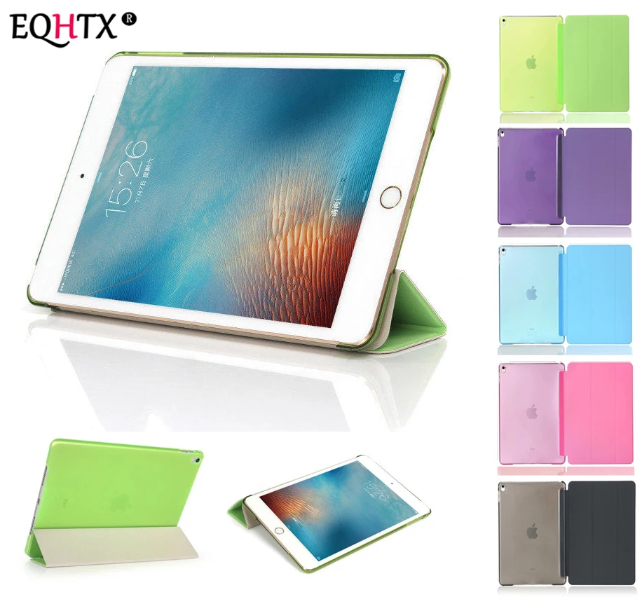 Чехол для ipad Pro 9 7 2016 Air 2 Магнитный смарт чехол с функцией пробуждения сна EQHTX