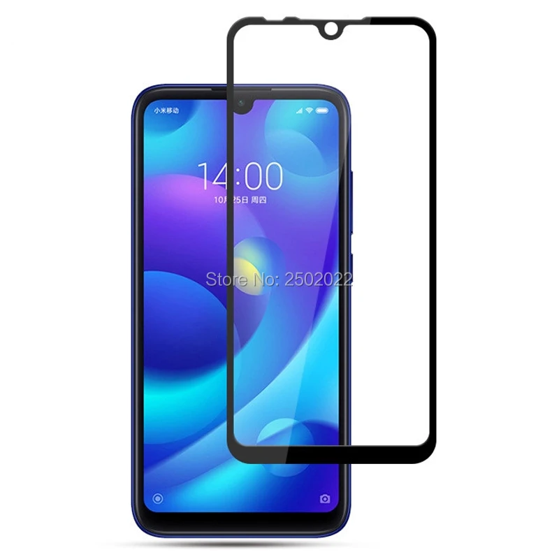10 шт. полное покрытие из закаленного стекла протектор экрана для Xiaomi Redmi Note 7 Pro