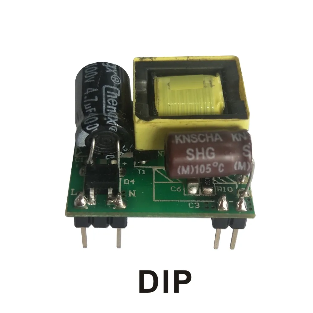 AC 85 V-264 V к DC 5V 1A 12V 24V 5W маленький размер Трансформаторы освещения