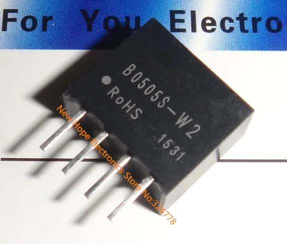 New B0505s-w2 B0505s Sip4 Dc-dc Power Module 5v-5v 0.25w Isolated Power ...