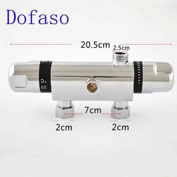 

Dofaso thermostatic mixer valve shower set Thermostatic bath shower faucet Temperature Control Thermostatic Shower Valve Faucet