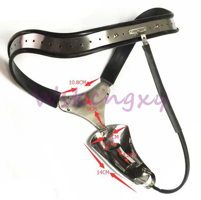 2018 nuevo cinturón diseño cinturón nuevo de castidad masculino de acero inoxidable Dispositivo de Castidad ajustable jaula para pene BDSM juguetes sexuales para hombres Bloqueo de pene d909bc 2018 nuevo cinturón diseño cinturón nuevo de castidad masculino de acero inoxidable Dispositivo de Castidad ajustable jaula para pene BDSM juguetes sexuales para hombres Bloqueo de pene d909bc