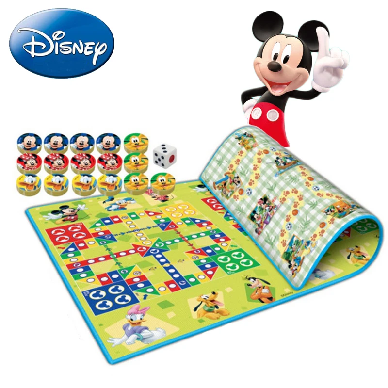

Disney Baby Play Carpet Mat Toy Kid Crawling Blanket Flying Chess Child Educational Parent-Child Thicker Game Portable 160*120cm