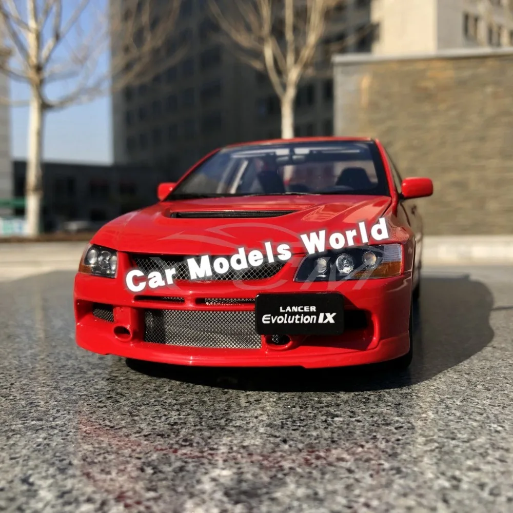 Diecast Car Model for Super A Lancer Evolution IX EVO IX GSR 118 (Red