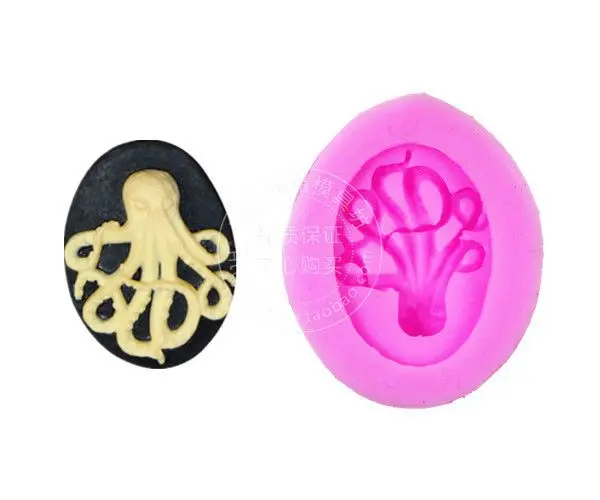 

F074S Small Flower Silicone Fondant Mold Gum Paste Cake Decorating cake topper Mould