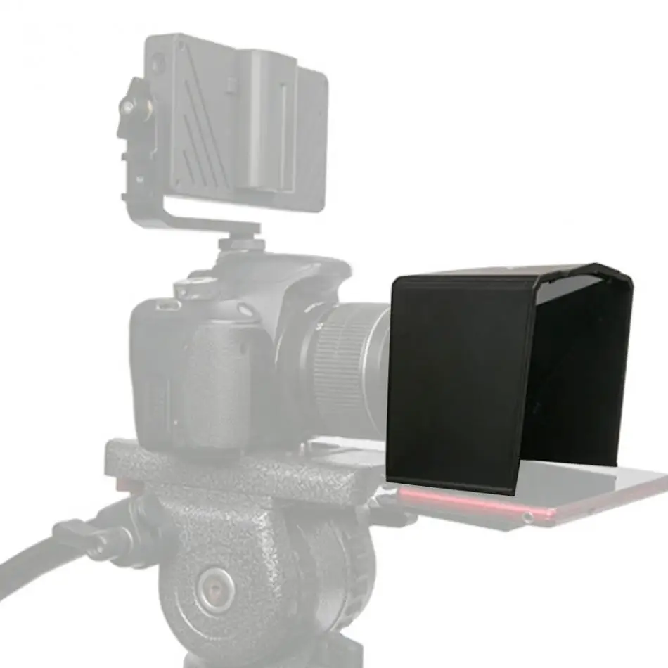 Смартфон Teleprompter для Canon Nikon sony камера фотостудия DSLR для Youtube интервью Teleprompter видеокамера