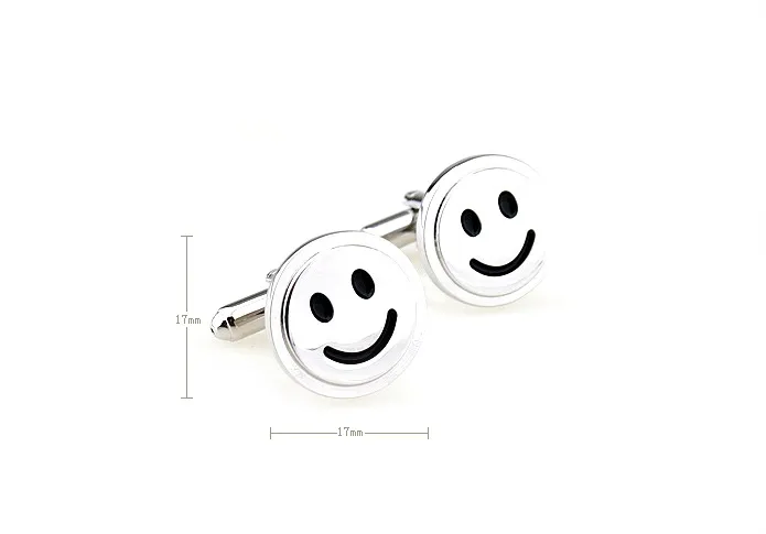 

Life element type cufflink,Smiling face cufflinks,Fun type men's cufflinks,jewelry