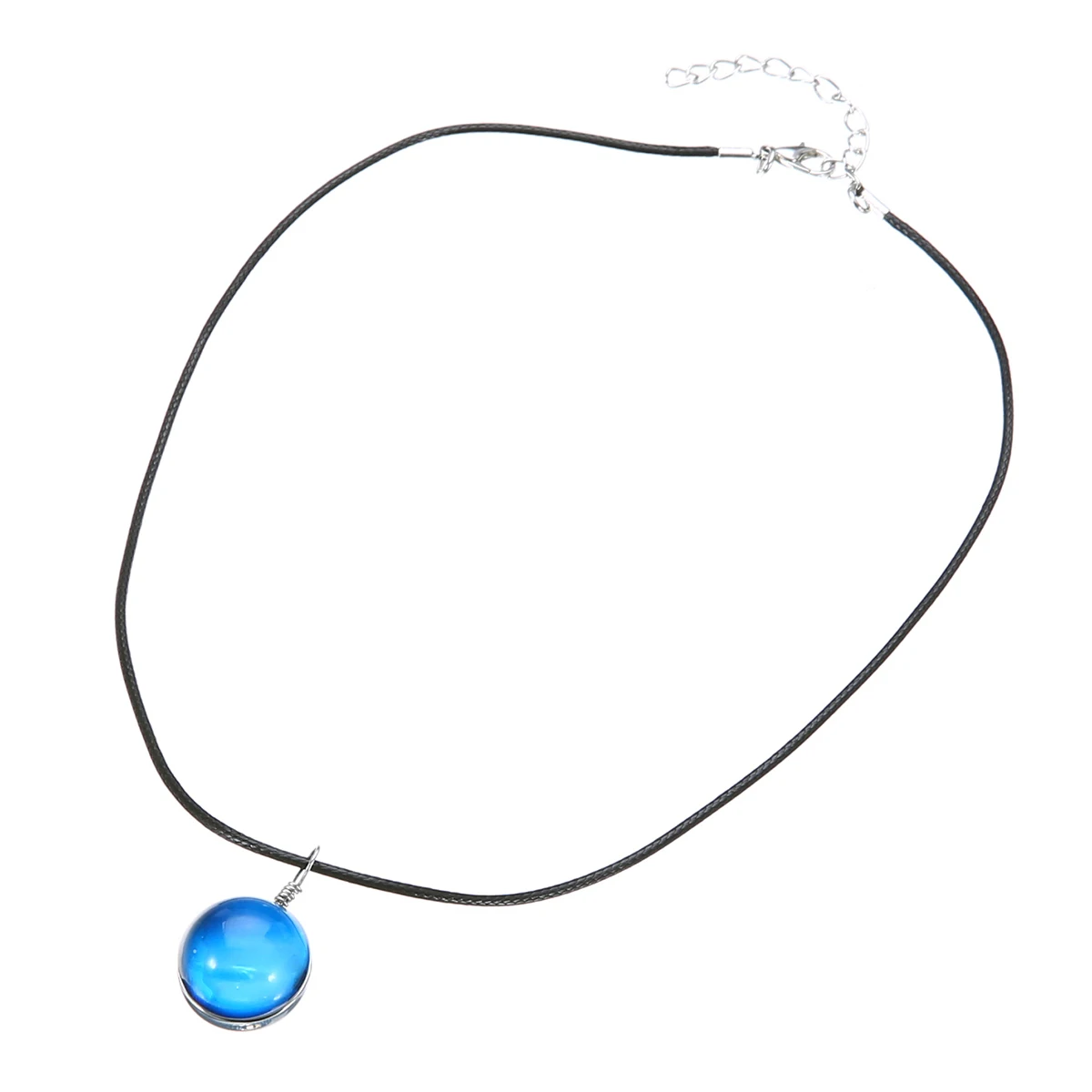 10Style Unisex Dreamy Glass Ball Necklace Shellhard Nebula Space Star Universe Galaxy Pattern Pendant Necklace Femme Jewelry