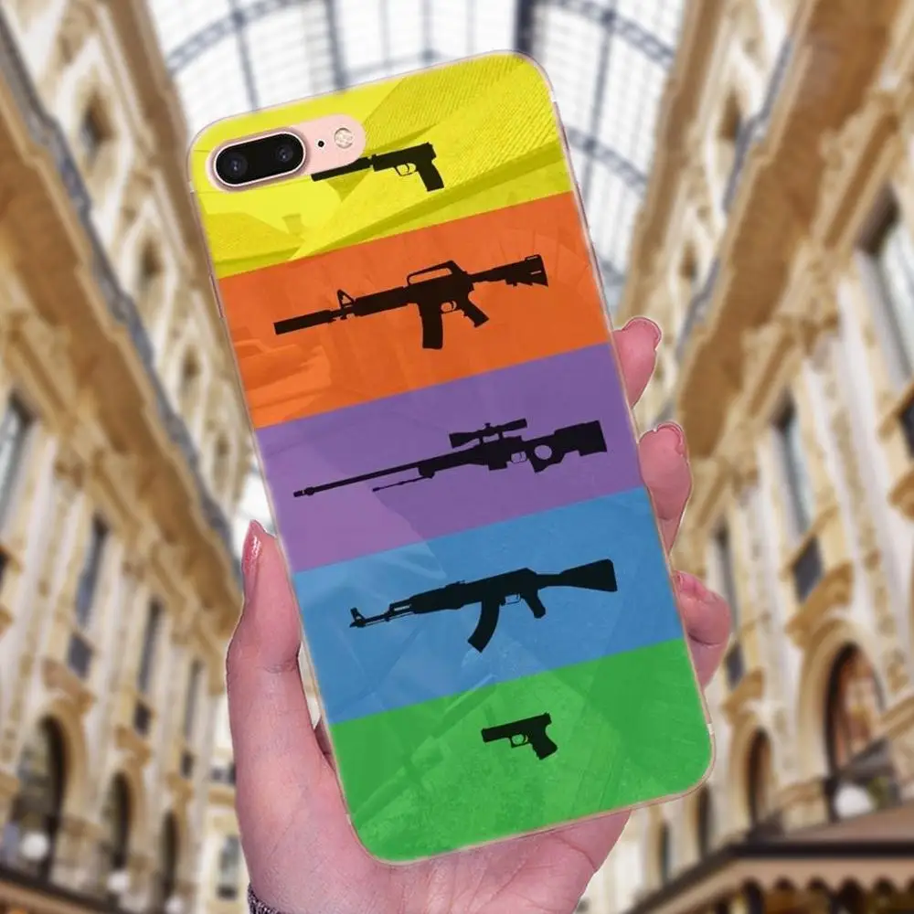 ТПУ чехол для телефона Cs Go цветная наклейка Huawei Mate 7 8 9 10 20 P8 P9 P10 P20 P30 Lite Plus Pro
