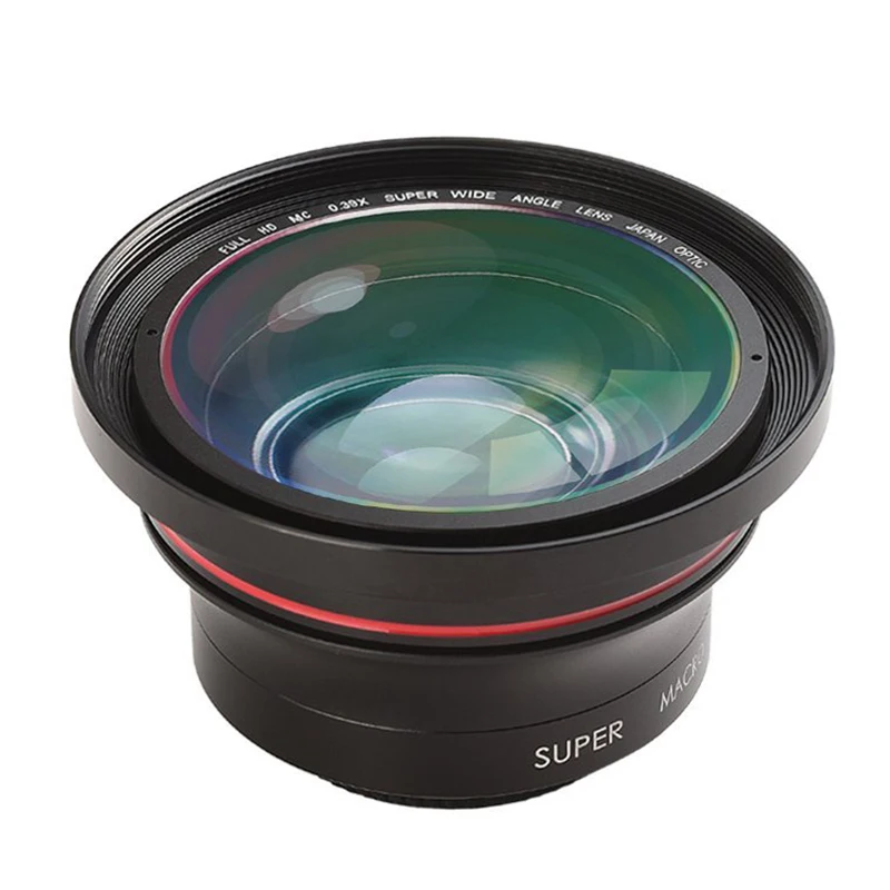 

SCLS ORDRO Camera Lens HD 0.39X Super Wide Angle Lens for Camcorder Video Recording (FS-1)