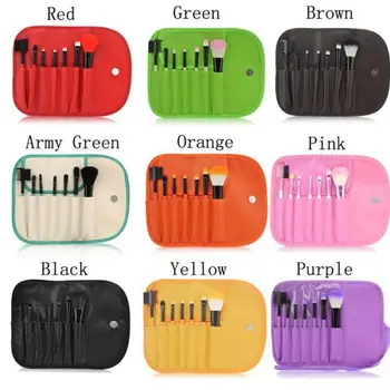 

7pcs/set Makeup Brushes Set Cosmetics Brand Makeup Brush Foundation Brush Make Up Beauty Essentials no logo F20171059