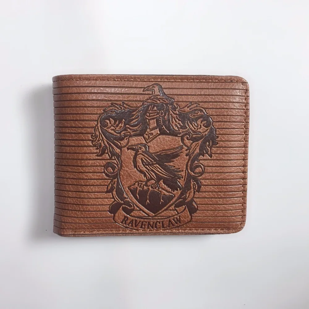 

Harry Potter Anime Handbag PU Leather Short Wallets Men Wallets Wallet With Coins Holders W1173Y