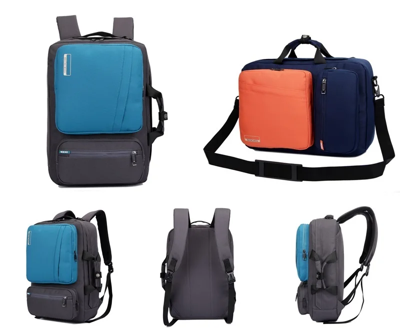 3 in 1 backpack messenger bag