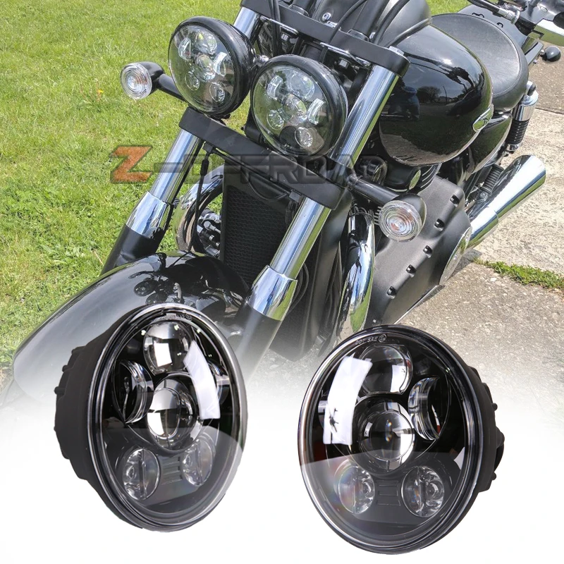 

5.75Inch LED Motorcycle H4 Headlight Projector light Replacement Lighting Lamp for triumph street triple speed triple