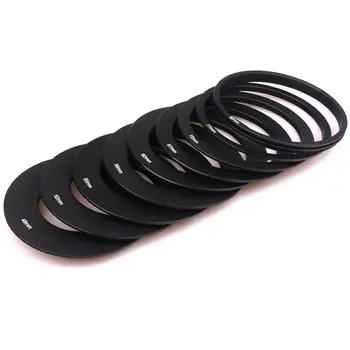 

49mm 52mm 55mm 58mm 62mm 67mm 72mm 77mm 82mm 9 Ring Adapter set for Cokin P series