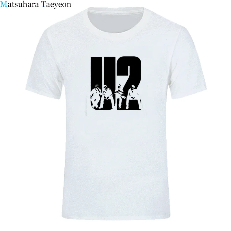Matsuhara taeyeon брендовая футболка с короткими рукавами для мальчиков круглый вырез горловины прекрасный U2 диапазона печати мужская повседневная футболка одежда XS-XXXL - Цвет: 5