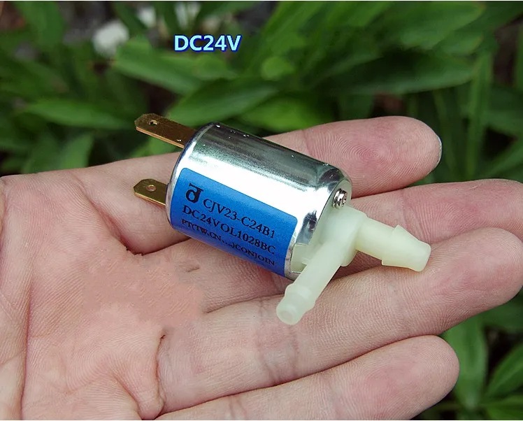 1 шт. DC24V диспенсер для воды микро электрический клапан для воды клапан обычно Тип распылитель Соленоидный клапан